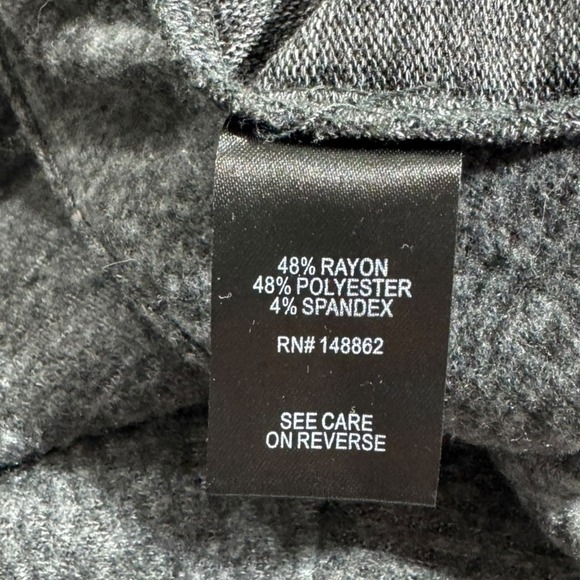 Torrid Super Soft Plush Womens Open Front Cardigan Plus Size 2 Gray Long Sleeve - Picture 4 of 7